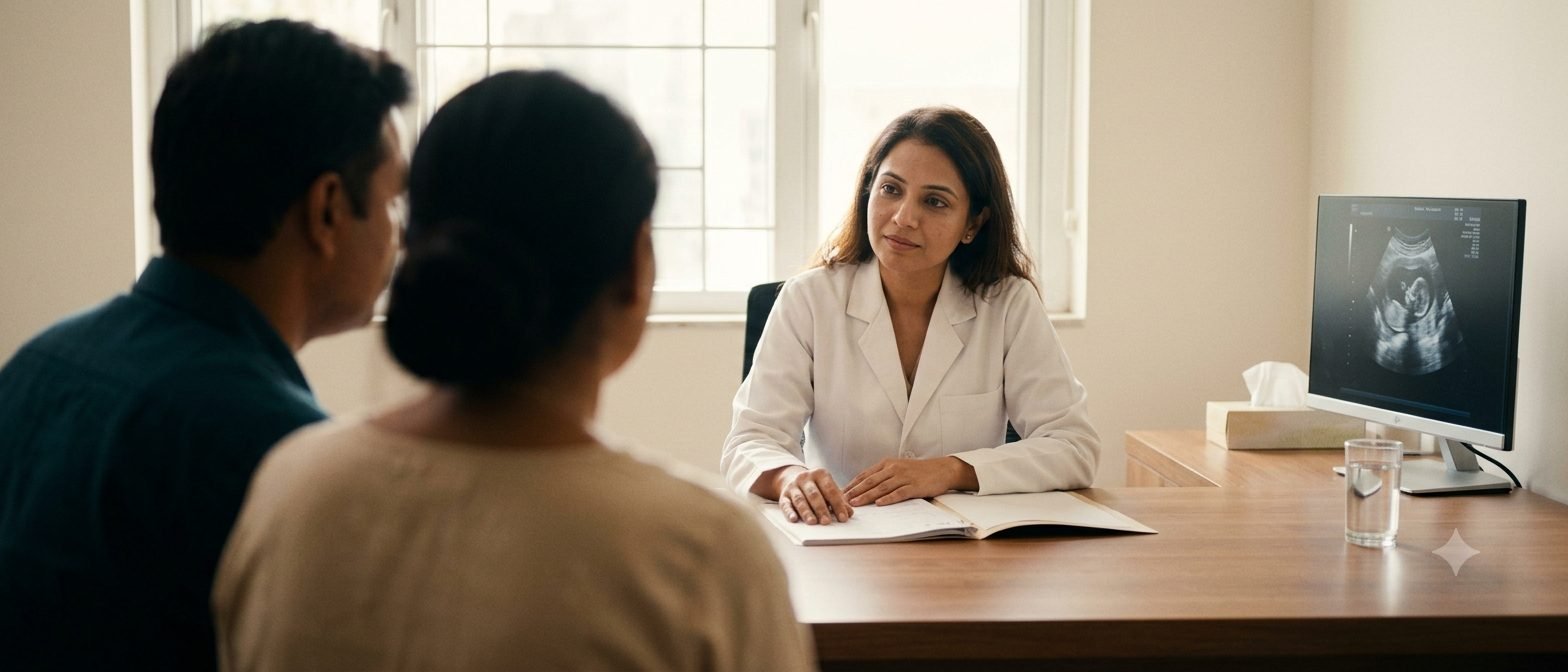 A fertility consultation in progress at Varija IVF